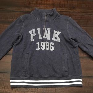 Victoria’s Secret Pink Half Zip Pullover